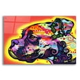 thumbnail image 1 of Epic Art 'Profile Boxer' by Dean Russo, Acrylic Glass Wall Art, 36"x24", 1 of 8