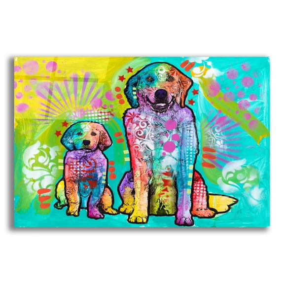 Epic Art 'Proud Parent'  by Dean Russo Acrylic Glass Wall Art, 24" x 16"