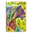 thumbnail image 1 of Epic Art 'Psychedelic Tiger' by Dean Russo, Acrylic Glass Wall Art, 12"x16", 1 of 8