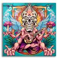 thumbnail image 1 of Epic Art 'Psyk-Out Psychedlic' by Flyland Designs, Acrylic Glass Wall Art, 12"x12", 1 of 8