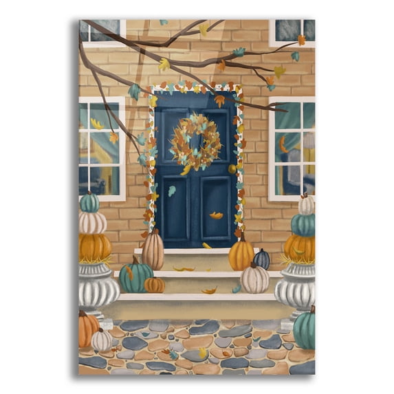 Epic Art 'Pumpkin Spice 3' by Christine Rotolo, Acrylic Glass Wall Art, 12"x16"