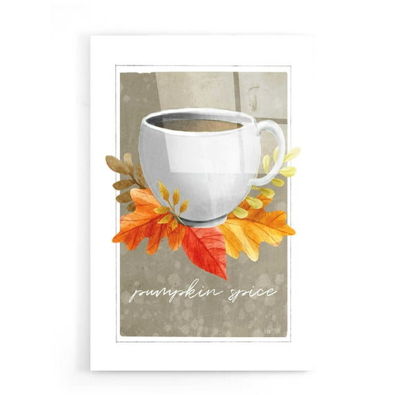 Epic Art 'Pumpkin Spice' by House Fenway, Acrylic Glass Wall Art, 16"x24"