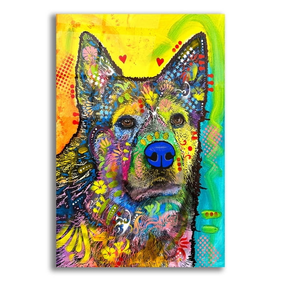 Epic Art 'Quiet Grace' by Dean Russo Acrylic Glass Wall Art, 16" x 24"