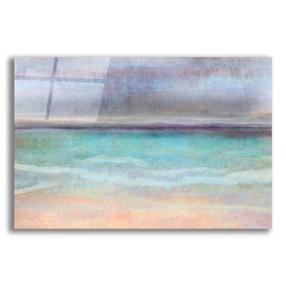 Epic Art 'Rain Shower' by Cora Niele, Acrylic Glass Wall Art, 16"x12"