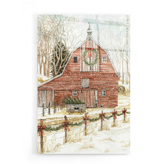 Epic Art 'Ready for the Holidays' by Cindy Jacobs, Acrylic Glass Wall Art, 16"x24"