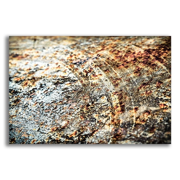 Epic Art 'Retro Rust' by Photoinc Studio, Acrylic Glass Wall Art, 16"x12"