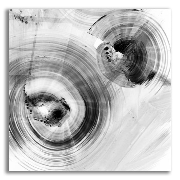 Epic Art 'Reverse Ripple Effect 1' by Ethan Harper Acrylic Glass Wall Art, 12" x 12"