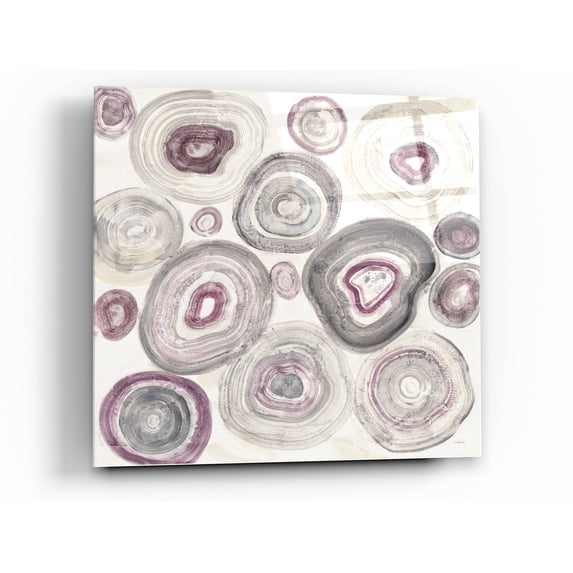 Epic Art 'Rings of Power v2' by Albena Hristova, Acrylic Glass Wall Art, 36"x36"