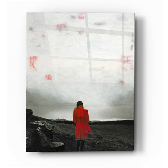 Epic Art 'Road To Nowhere' by DB Waterman, Acrylic Glass Wall Art, 24"x36"