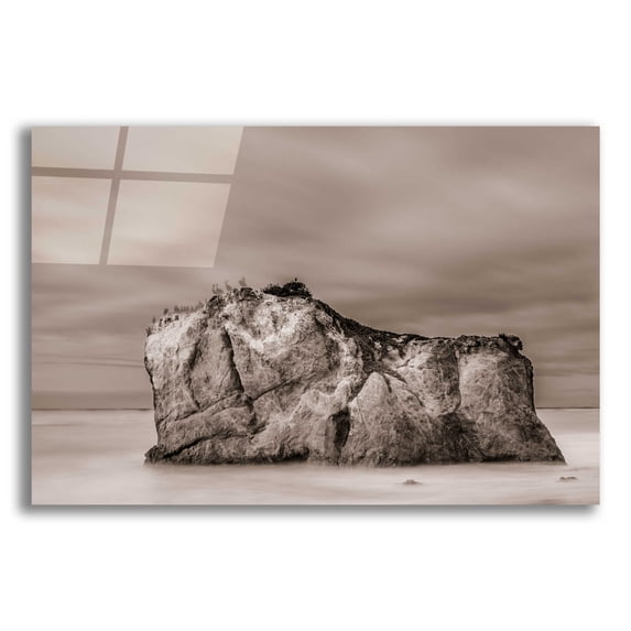 Epic Art 'Rock Solid' by Chris Moyer, Acrylic Glass Wall Art, 24"x16"