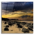 thumbnail image 1 of Epic Art 'Rocks On Beach 1' by Photoinc Studio, Acrylic Glass Wall Art, 24"x24", 1 of 8