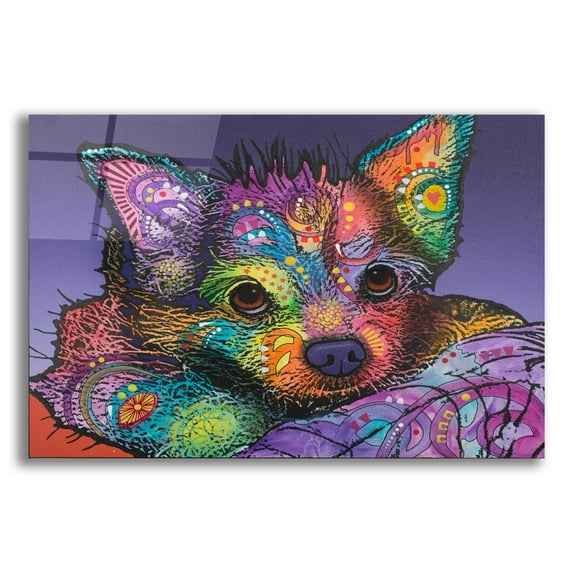 Epic Art 'Romeo' by Dean Russo, Acrylic Glass Wall Art, 24"x16"