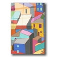 thumbnail image 1 of Epic Art 'Rooftops in Color II' by Nikki Galapon, Acrylic Glass Wall Art, 24"x36", 1 of 3