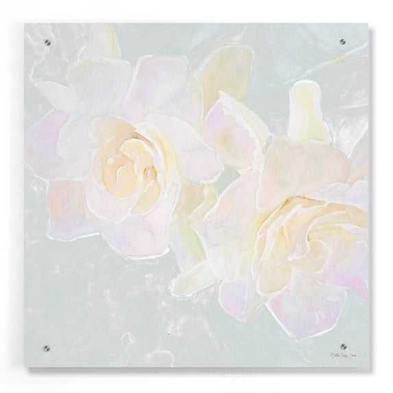 Epic Art 'Rose Bouquet 1' by Stellar Design Studio, Acrylic Glass Wall Art, 24"x24"