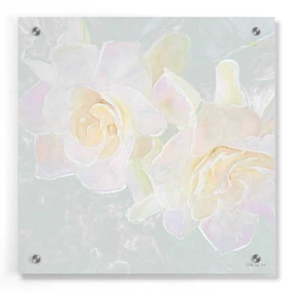 Epic Art 'Rose Bouquet 1' by Stellar Design Studio, Acrylic Glass Wall Art, 36"x36"