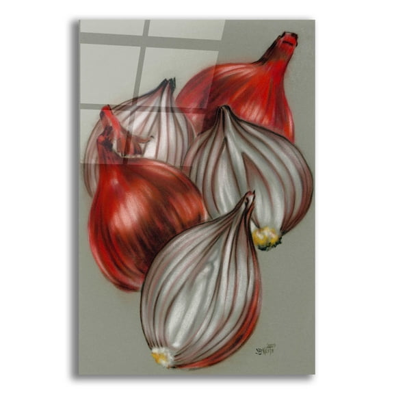 Epic Art 'Ruddy' by Barbara Keith, Acrylic Glass Wall Art, 16"x24"