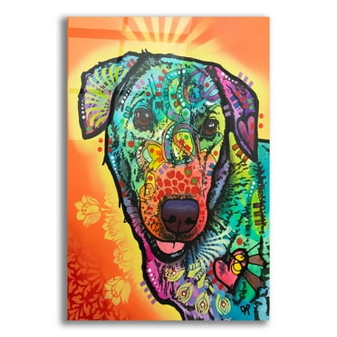 Epic Art 'Rusty' by Dean Russo, Acrylic Glass Wall Art, 12"x16"