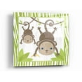 thumbnail image 1 of Epic Art 'Safari Fun Monkey' by Moira Hershey, Acrylic Glass Wall Art, 12"x12", 1 of 1