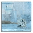 thumbnail image 1 of Epic Art 'Sailboats' by Marta Wiley Acrylic Glass Wall Art, 24" x 24", 1 of 8