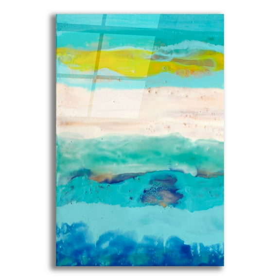 Epic Art 'Salt Air 1'  by Alicia Ludwig Acrylic Glass Wall Art, 16" x 24"