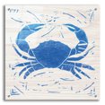 thumbnail image 1 of Epic Art 'Sea Creature Crab Blue' by Courtney Prahl, Acrylic Glass Wall Art, 24"x24", 1 of 8