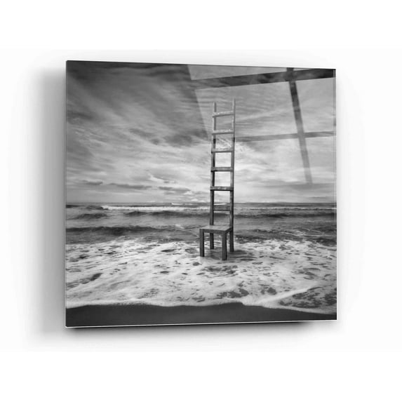 Epic Art 'Seachair' by Dariusz Klimczak, Acrylic Glass Wall Art, 12"x12"