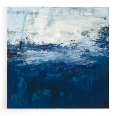 Epic Art 'Seaside Escape I' by Courtney Prahl, Acrylic Glass Wall Art, 12"x12"
