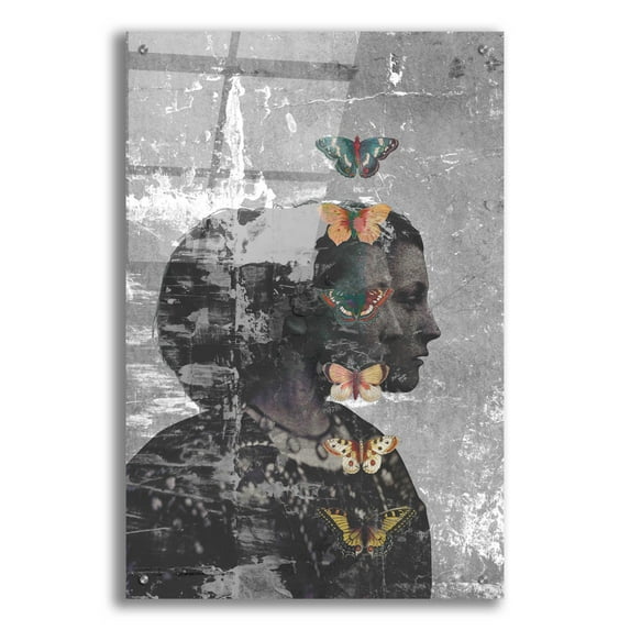 Epic Art 'Self Realization' by Elena Ray, Acrylic Glass Wall Art, 24"x36"