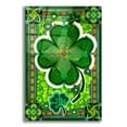 thumbnail image 1 of Epic Art 'Shamrocks' by David Galchutt, Acrylic Glass Wall Art, 24"x36", 1 of 8