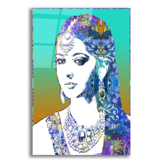 Epic Art 'Shimla' by Dean Russo, Acrylic Glass Wall Art, 16"x24"