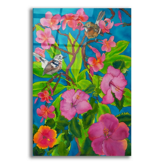 Epic Art 'Shining Song' by Carissa Luminess, Acrylic Glass Wall Art, 16"x24"