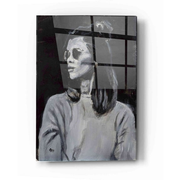 Epic Art 'Side' by Oscar Alvarez Pardo, Acrylic Glass Wall Art, 16"x24"