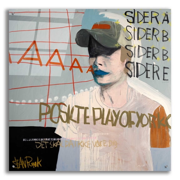 Epic Art 'Sider A' by Punk, 36"x36"