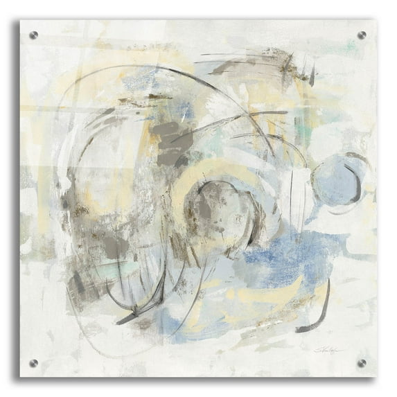 Epic Art 'Signature' by Silvia Vassileva, Acrylic Glass Wall Art, 24"x24"