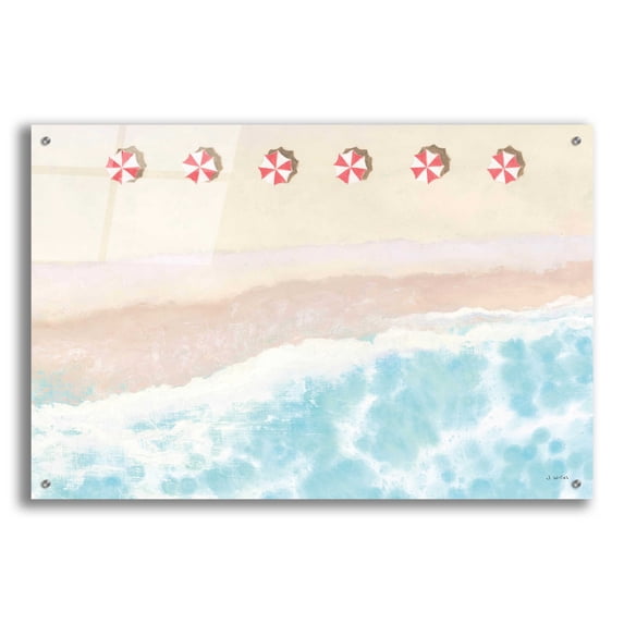 Epic Art 'Sky Seaview I' by James Wiens, Acrylic Glass Wall Art, 36"x24"