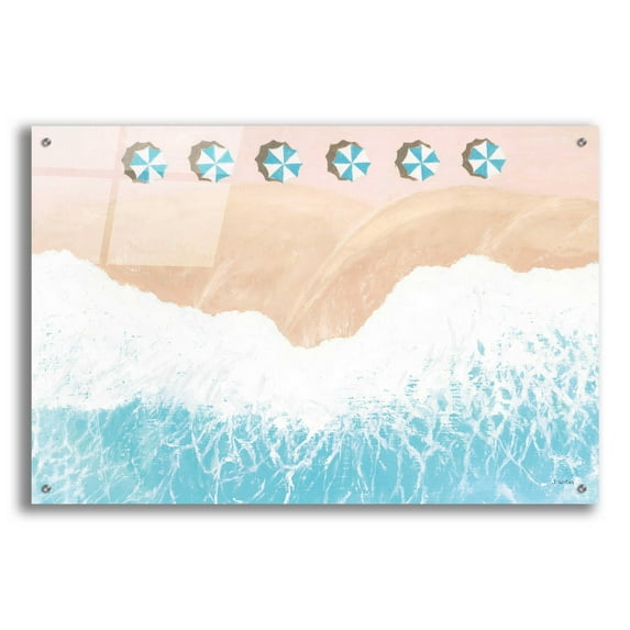 Epic Art 'Sky Seaview II' by James Wiens, Acrylic Glass Wall Art, 36"x24"