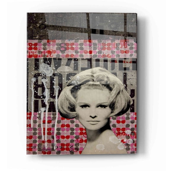 Epic Art 'So What!' by DB Waterman, Acrylic Glass Wall Art, 16"x24"