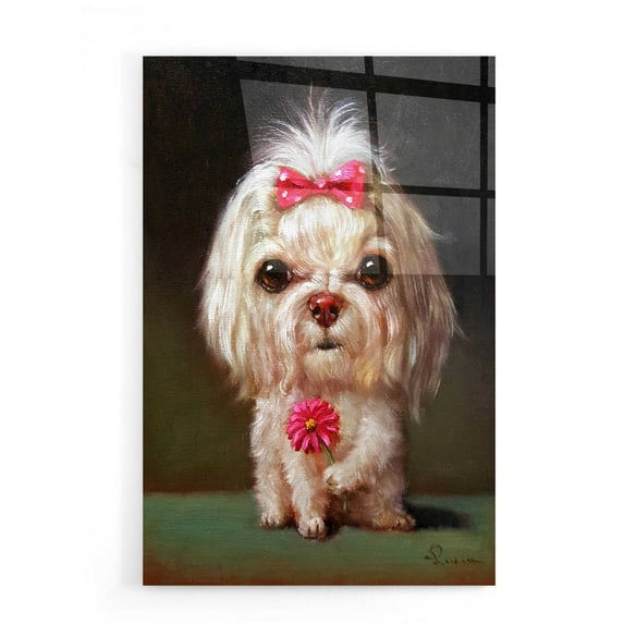 Epic Art 'Sophie' by Lucia Heffernan, Acrylic Glass Wall Art, 16"x24"