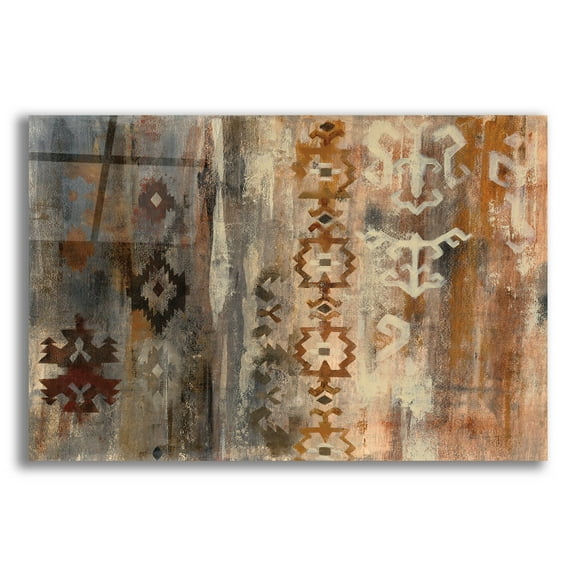 Epic Art 'Southwest Design II' by Silvia Vassileva, Acrylic Glass Wall Art, 16"x12"