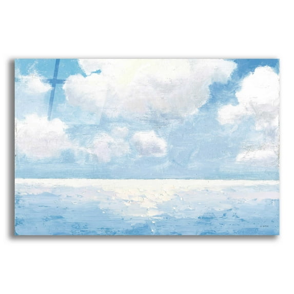 Epic Art 'Sparkling Sea' by James Wiens, Acrylic Glass Wall Art, 16"x12"