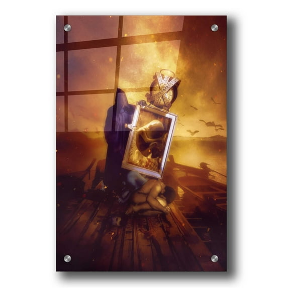 Epic Art 'Speed' by Mario Sanchez Nevado, Acrylic Glass Wall Art, 24"x36"