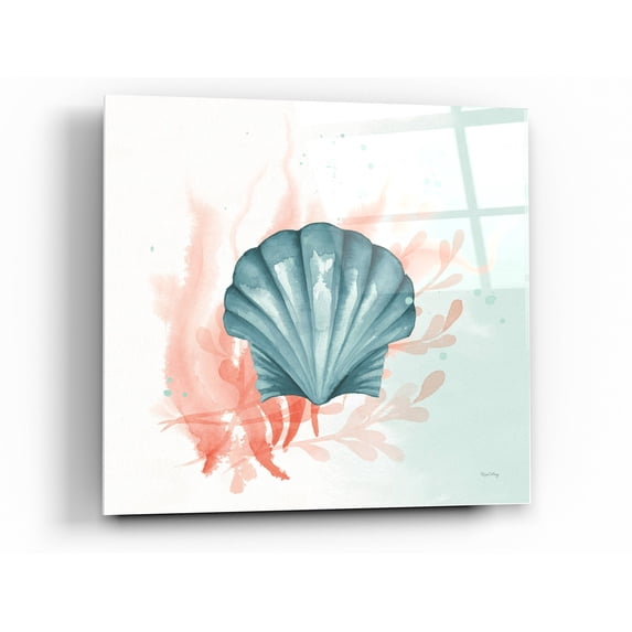 Epic Art 'Splash II' by Elyse DeNeige, Acrylic Glass Wall Art, 36"x36"