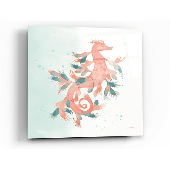 Epic Art 'Splash III' by Elyse DeNeige, Acrylic Glass Wall Art, 24"x24"
