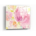 thumbnail image 1 of Epic Art 'Spring Abstracts Florals II' by Albena Hristova, Acrylic Glass Wall Art, 12"x12", 1 of 2