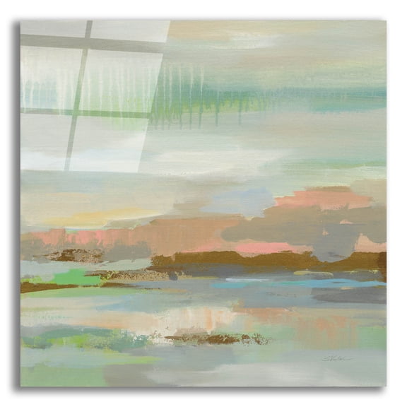 Epic Art 'Spring Desert I' by Silvia Vassileva, Acrylic Glass Wall Art, 12"x12"