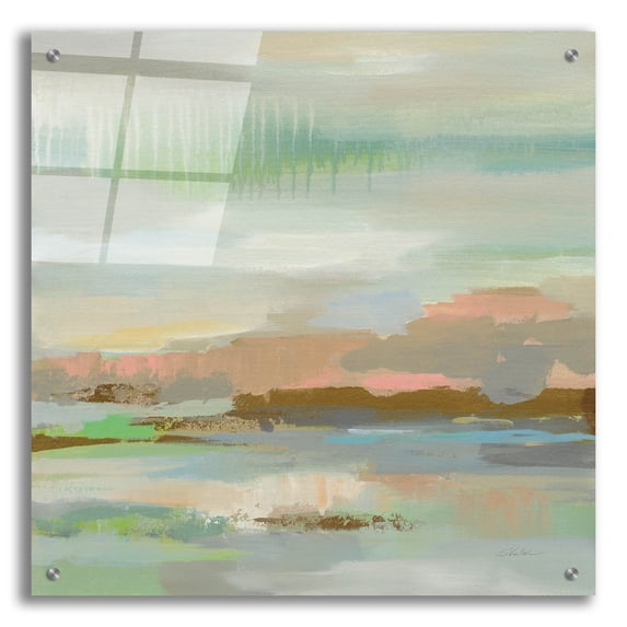 Epic Art 'Spring Desert I' by Silvia Vassileva, Acrylic Glass Wall Art, 24"x24"