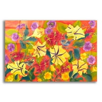 Epic Art 'Spring Joy' by Carissa Luminess, Acrylic Glass Wall Art, 16"x12"