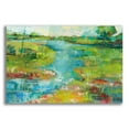 thumbnail image 1 of Epic Art 'Spring Marsh' by Jeanette Vertentes, Acrylic Glass Wall Art, 24"x16", 1 of 9