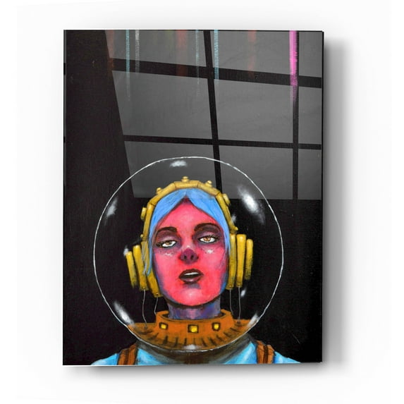 Epic Art 'Starship Stella' by Craig Snodgrass, Acrylic Glass Wall Art, 24"x36"