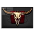thumbnail image 1 of Epic Art 'Steer Skull 01' by Flyland Designs, Acrylic Glass Wall Art, 16"x12", 1 of 8